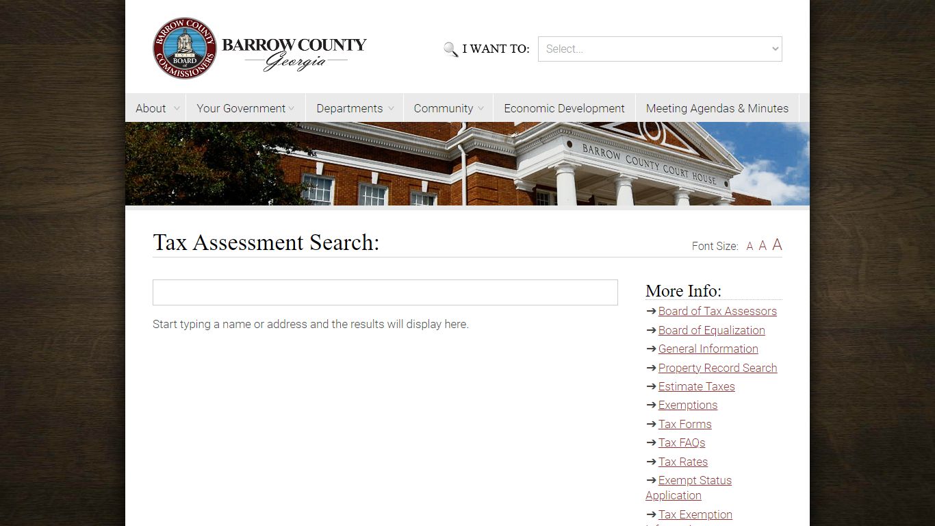 Barrow County Georgia Tax Assessor